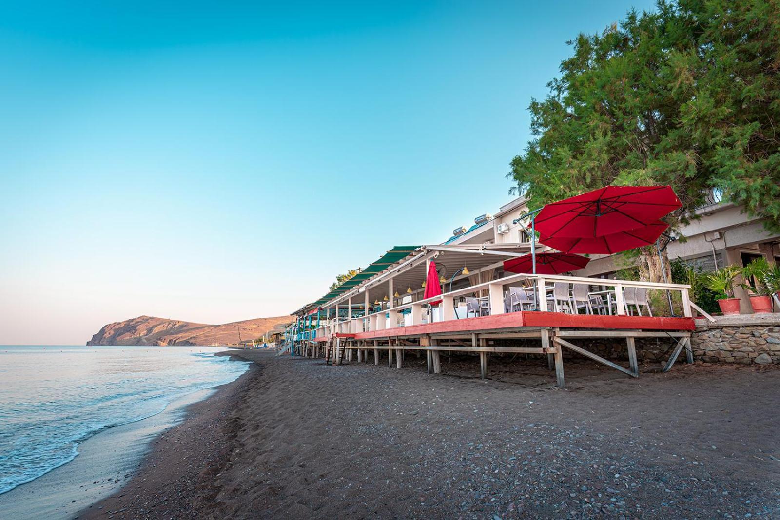 Sappho Hotel Skála Eresoú Exteriér fotografie