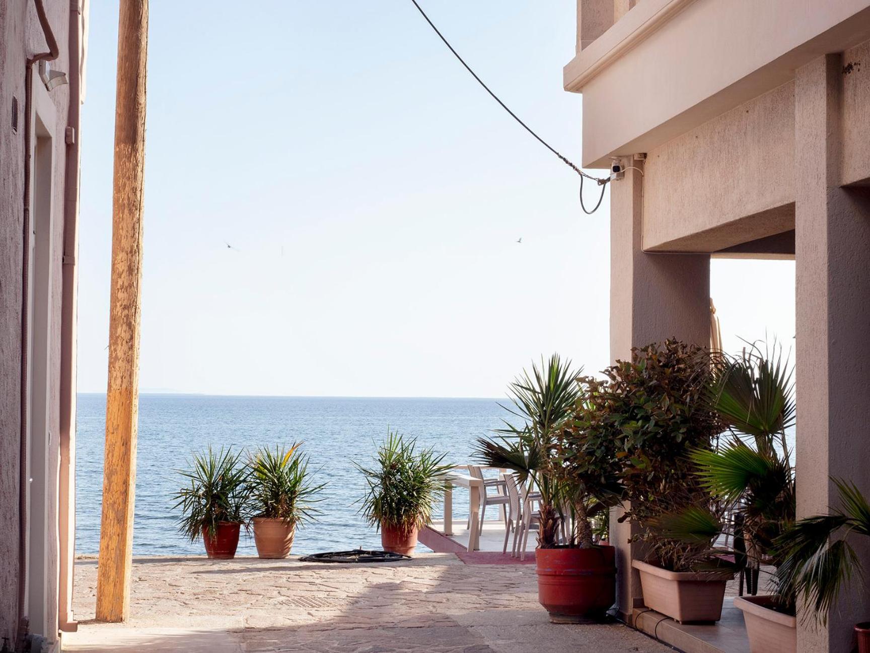 Sappho Hotel Skála Eresoú Exteriér fotografie